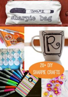 20+ Fun Sharpie Crafts. DIY