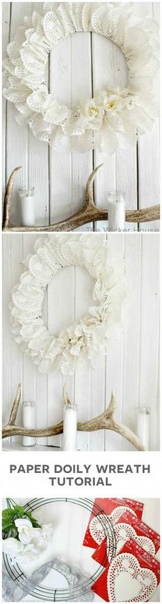 
                    
                        Just in time to hit up the Valentine's Day clearance! This adorable wreath is gorgeous for spring decor, a lovely little girl's room, or even a shabby chic birthday party!
                    
                
