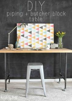 
                    
                        DIY Piping Table - House by Hoff
                    
                