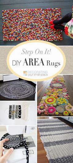 
                    
                        DIY Area Rugs • Lots of Ideas, Projects & Tutorials!
                    
                