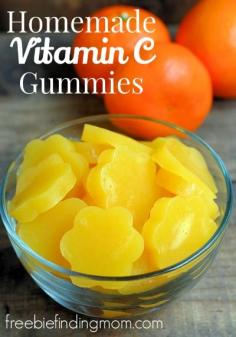 Homemade Vitamin Gummies - Great Way to Boost Kids' (and Adults') Immune Systems!