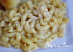 
                    
                        Absolutely the best crock pot macaroni and cheese! Throw this mac n cheese in the slow cooker for the kids at your next party. #recipe #dinner #idea skiptomylou.org
                    
                