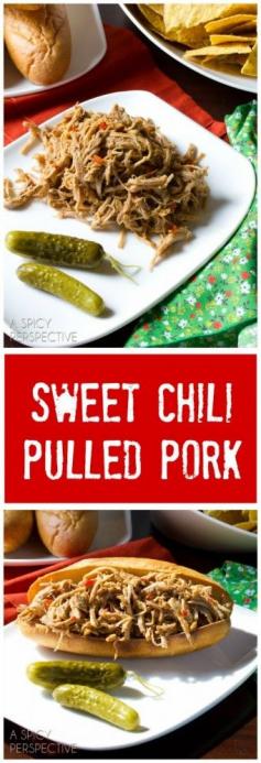 
                    
                        The BEST Sweet Chili Pulled Pork Recipe #pork
                    
                
