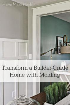 
                    
                        Home Made Modern: Transform a Builder-Grade Home with Trim
                    
                