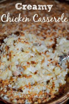 Ingredients 3 boneless/skinless chicken breasts 1 can cream of mushroom soup 1 can cream of chicken soup 1 cup of milk (i use Fat Free) 8 oz of shredded cheddar cheese 1 tsp garlic powder 1/2 tsp pepper 1 TBSP olive oil 1 lb box of elbow macaroni – cooked 1 1/2 Cups Panko or …
