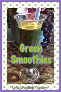 
                    
                        Green Vegetable Smoothies - Au Naturale!  Phytonutrients in a delicious drink.  Very alkalizing, too.  By Jenny at www.AuNaturaleNut...
                    
                