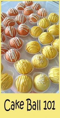 
                    
                        Cake Ball 101- easy and delicious!
                    
                