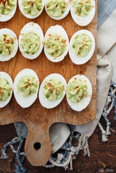 
                    
                        Delicious, healthy and easy Avocado Deviled Eggs
                    
                