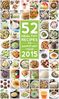 
                    
                        52 Healthy Recipes on twopeasandtheirpo... Healthy recipes from breakfast to dessert! Bookmark this one! I love ALL of these recipes!
                    
                