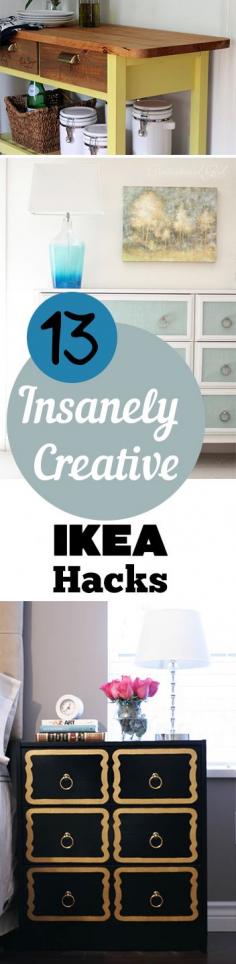 
                    
                        13 Insanely Creative IKEA Hacks
                    
                