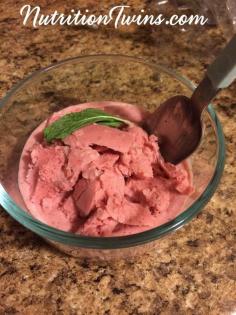 
                    
                        Homemade Skinny Strawberry Mint “Ice Cream” | Only 40 Calories | Guilt-Free & Creamy | Simple | For MORE RECIPES,  Nutrition & Fitness Tips please SIGN UP for our FREE NEWSLETTER www.NutritionTwin...
                    
                