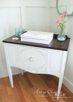 
                    
                        Sideboard Makeover w/Java Gel and Chalk Paint (Themed Furniture)
                    
                