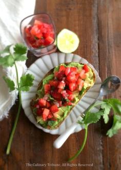 
                    
                        Avocado Toast with Strawberry Pico de Gallo
                    
                