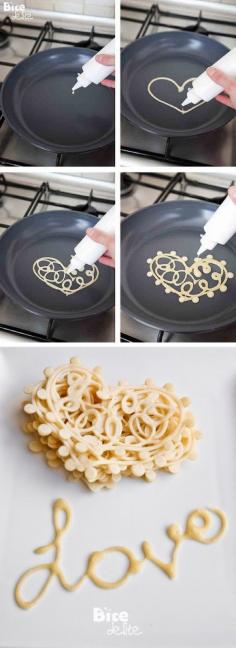 
                    
                        Squeeze Bottle Pancake Art | So fun for holidays!
                    
                