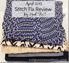 
                    
                        April 2015 Stitch Fix Review - This was a great "fix" with many things that I wanted to keep.
                    
                