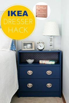 
                    
                        I love how a simple shelf transformed this Ikea Rast dresser!  Ikea hack!  #‎hickoryhardware‬ ‪#‎mymenardsDIY‬ ‪#‎ad‬
                    
                