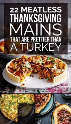 22 Delicious Meatless Mains To Make For Thanksgiving @buzzfeedfood