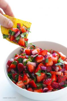 
                    
                        5-Ingredient Strawberry Salsa
                    
                