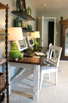 
                    
                        Computer desk plans and reveal | Remodelaholic
                    
                