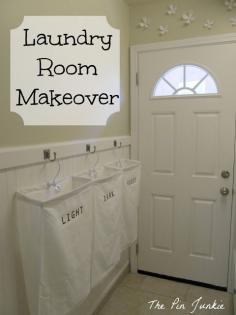 
                    
                        The Pin Junkie: Laundry Room Makeover - Reveal!
                    
                