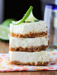 Tequila Lime Cheesecake Bars