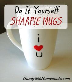
                    
                        How To Make Sharpie Mugs DIY
                    
                