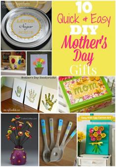 
                    
                        10 Quick and Easy DIY Mother's Day Gifts
                    
                