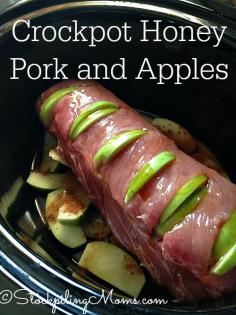 
                    
                        Crockpot Honey Pork and Apples is a great paleo, clean eating and gluten free recipe! Perfect for a cold weeknight!
                    
                