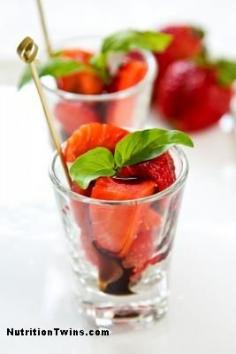 
                    
                        Balsamic Strawberries | Sweet, Delicious, Guilt-Free Dessert | Only 60 Calories | For MORE RECIPES, fitness & nutrition tips please SIGN UP for our FREE NEWSLETTER www.NutritionTwin...
                    
                