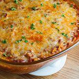 
                    
                        Low Carb Pasta Taco Bake with Skinny Dip Noodles
                    
                