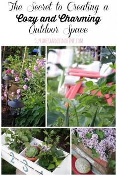 
                    
                        The Secret to Creating a Cozy and Charming Outdoor Space from cupcakesandcrinol...
                    
                
