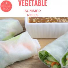 
                    
                        Vegetable Summer Rolls- fresh, simple, and full of veggies!| The Refreshanista #vegan #avocado
                    
                