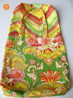 
                    
                        How to make a simple reversible totebag #sew #tote skiptomylou.org
                    
                