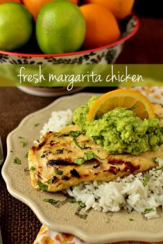 Fresh Margarita Chicken Recipe from Iowa Girl Eats