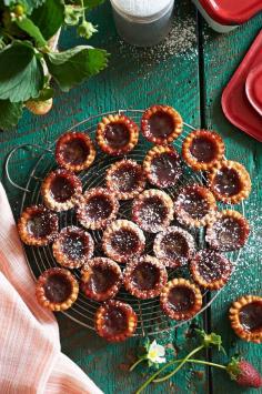 
                    
                        Strawberry Jam Tartlets
                    
                