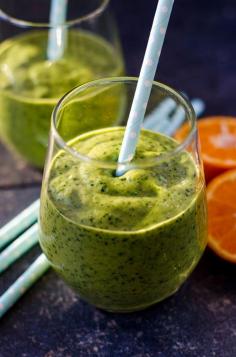 
                    
                        Simple Green Smoothie is a detox for your body. This is as yummy as your kids' favorite smoothies. | giverecipe.com | #smoothie #avocado
                    
                