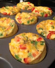 
                    
                        flourless muffin tin quiches -- great high protein low calorie breakfast/snack.
                    
                