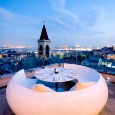 
                    
                        What a view ... the 360 Istanbul restaurant in Istanbul, Turkey
                    
                