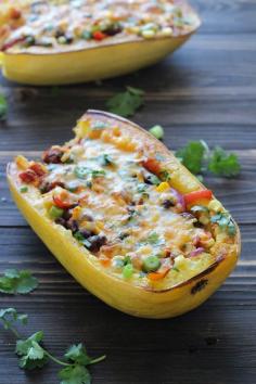 
                    
                        Spaghetti Squash Burrito Bowls- a low carb meal that's loaded with healthy veggies! #glutenfree #cleaneating www.makingthymefo...
                    
                