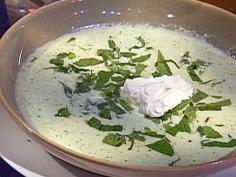 Cold Cucumber Soup with Tarragon Recipe : Emeril Lagasse : Food Network - FoodNetwork.com