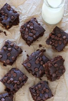 Flourless brownies. #recipe #brownie #glutenfree