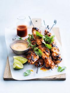 
                    
                        char-grilled lime and sriracha chicken skewers from donna hay
                    
                