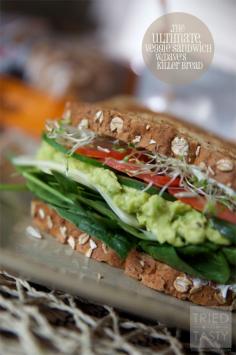 The Ultimate Veggie Sandwich — Dave's Killer Bread | Organic, Non-GMO Project Verified Whole Grain Bread