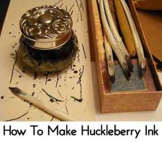 
                    
                        How To Make Huckleberry Ink
                    
                