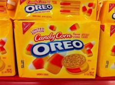 
                    
                        The Candy Corn Oreos Finally Hit Shelves in Time for Autumn #oreo trendhunter.com
                    
                