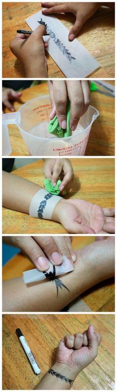 
                    
                        How to Create Your Own Temporary Tattoo | DIY Crafts Tutorials use your contact details instead!
                    
                