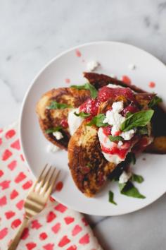 
                    
                        BASIL RHUBARB FRENCH TOAST
                    
                