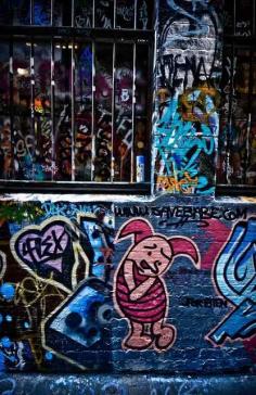 
                    
                        Melbourne’s street art scene
                    
                