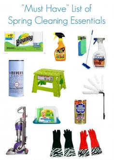 
                    
                        What do you need for spring cleaning? This is the ultimate list of essential items! These are my must-have favorites.
                    
                