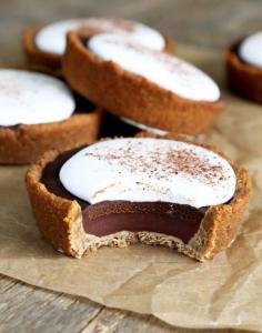 
                    
                        Easy Gluten Free Miniature S'mores Pies
                    
                